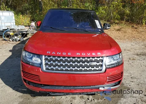 2017 Land Rover Range Rover Hse z USA, uszkodzony, nr VIN SALGS2FK0HA326859